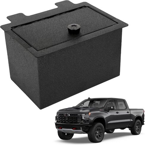 Z8 Center Console Safe Compatible with 2019-2022 Silverado 1500 / GMC Sierra 1500 and 2020-2023 Silverado 2500/3500 HD/GMC Sierra 2500/3500 HD Advanced Security Box with Fingerprint Lock in Saudi Arabia