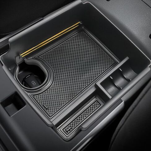 YEE PIN Kia Niro وحدة التحكم المنظم علبة وحدة التحكم Kia Niro مسند الذراع وحدة التحكم لـ 2016-2021 2022 Kia Niro Accessories Kia Niro Phev Console Tray for Kia Niro (فقط للإصدار الغاز والهجين) in Kuwait