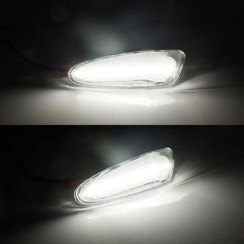 Clear Lens Amber LED Lamp Compatible with 1997 1998 Toyota SUPRA MK.4 & 2000-2005 Toyota Celica Front Corner Fender Side Marker Light in Saudi Arabia