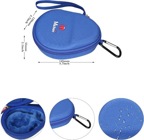 Mchoi Hard Case Suitable for Aftershokz Aeropex/Aftershokz Titanium Mini/Aftershokz Air/Aftershokz Openmove/Openrun Pro, Open-Ear Wireless Bone Conduction Headphones, Blue, Case Only in Kuwait