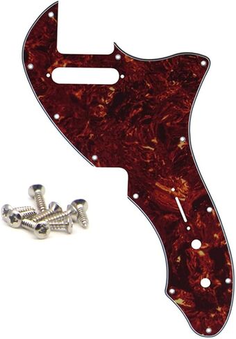 Guitar Part Thinline Pickguard Plate with Screws Fit 69 Telecaster Thinline Aged White in Kuwait