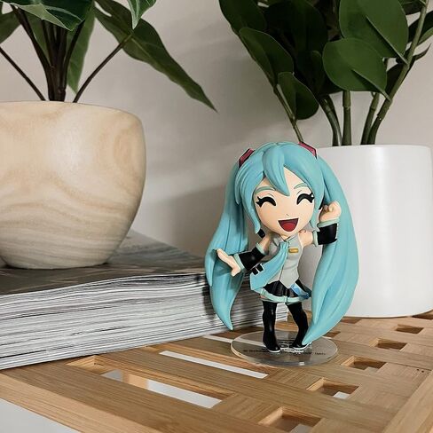 شخصية Youtooz Hatsune Miku، شخصية Miku من الفينيل مقاس 4.5 بوصة، تمثال Hatsune Miku القابل للتجميع، أنيمي مستوحى من مجموعة Youtooz Music in Kuwait