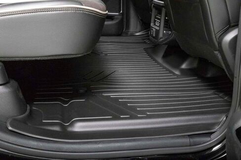 Rough Country Floor Mats for 2019-2022 Ram 1500 | Crew Cab - M-31422, Black, Bucket Seats in Saudi Arabia