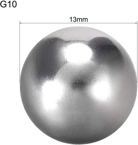 10pcs 13mm Chrome Steel Bearing Balls G10 Precision Solid Ball Bearings in Saudi Arabia