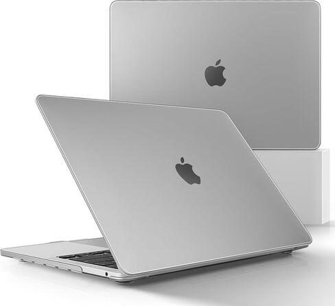 May Chen Compatible with MacBook Pro 13 inch Case 2022 2021 2020 Release A2338 M2 M1 A2251 A2289, Plastic Hard Shell Case Keyboard Cover for MacBook Pro 13 Touch Bar Fits Touch ID, Clear Matte Finish in Saudi Arabia