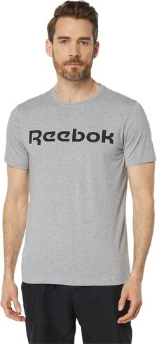 Reebok Men's Linear Logo T-Shirt in Saudi Arabia