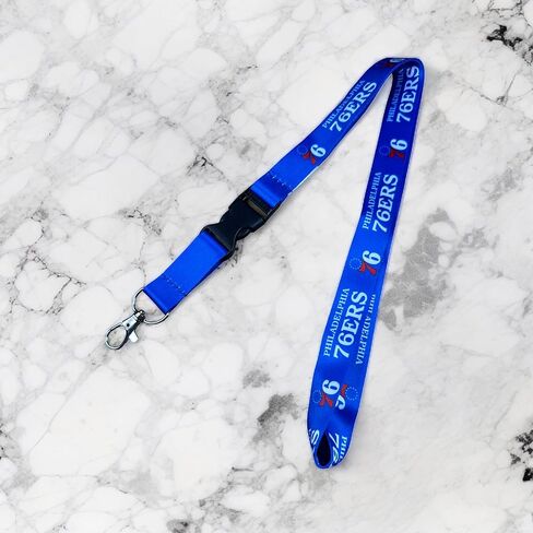 Desert Cactus Philadelphia 76ers Lanyard Keychain Detachable NBA Breakaway Snap Buckle National Basketball Association Car Keys ID Badge Holder (Lanyard 1) in Saudi Arabia