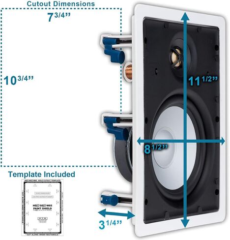 HDX-W65 in-Wall Speakers (Set of 2 Speakers) in Saudi Arabia