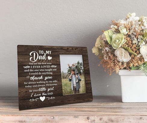 Step Dad Gift Picture Plaque Décor, Thank You for Being the Father You Didn't Have to Be, Picture Framed Gift Wood Plaque Sign, Holidays Gift for Stepped Up Dad, Father's Day Gift for Bonus Dad in Saudi Arabia
