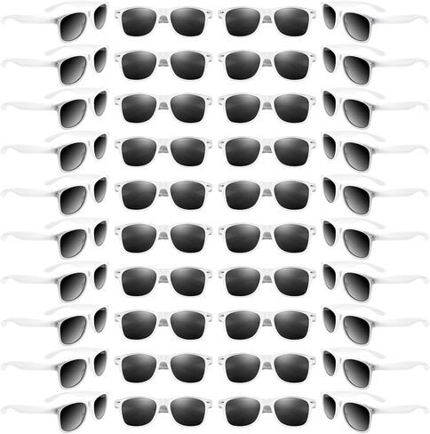 48 قطعة من النظارات الشمسية للحفلات لأعياد الميلاد والصيف وحفلات الزفاف ومستلزمات حشو الحقائب الجيدة in Kuwait
