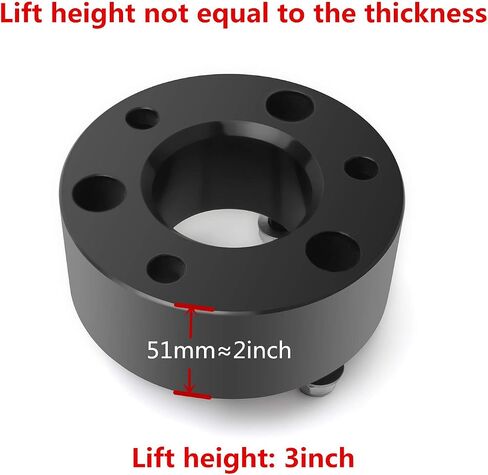 Front Leveling Lift Kit Strut Spacers Compatible for 2004-2023 Ford F150 2003-2017 Ford Expedition 2005-2008 Lincoln Mark LT (2'') 2WD 4WD in Saudi Arabia