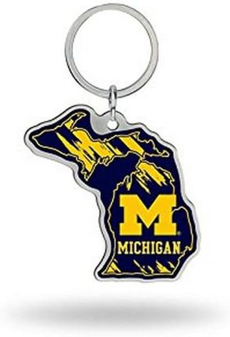 NCAA State Shape Keychain in Saudi Arabia