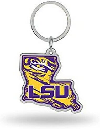 NCAA State Shape Keychain in Saudi Arabia