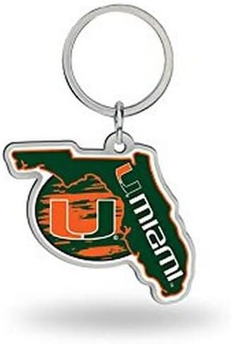 NCAA State Shape Keychain in Saudi Arabia