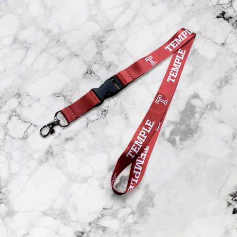 Desert Cactus Temple University Lanyard Keychain Car Keys College ID Badge Holder Detachable Breakaway Snap Buckle (Lanyard 1) in Saudi Arabia