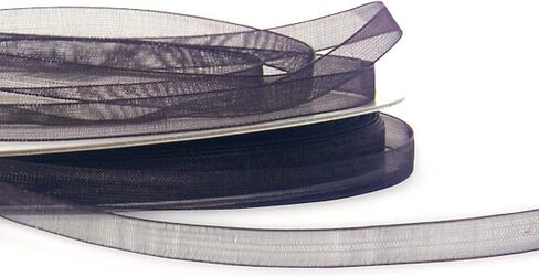 1/4" Wide Organza Ribbon - 25 Yards (Baby Maize) in Saudi Arabia