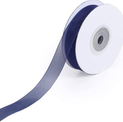 1/4" Wide Organza Ribbon - 25 Yards (Baby Maize) in Saudi Arabia