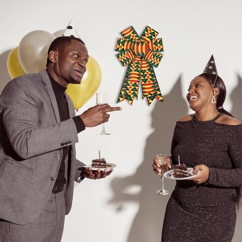 Juneteenth الشريط الأسود تاريخ شهر النسيج الشريط 2.5 بوصة × 10 ياردة، شريط الخيش الأمريكي الأفريقي لقوس إكليل، هدية تغليف الديكور حفلة يوم الحرية Kwanzaa Juneteenth Celebrations Style A in Kuwait