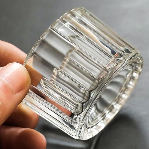 12 قطعة من حوامل شموع الشاي الخفيفة للطاولة المركزية من الزجاج الشفاف حامل شموع نذرية حامل شموع تيلايت لعيد الحب والكريسماس وتزيين الزفاف in Kuwait