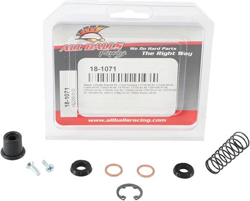 All Balls Racing Master Cylinder Rebuild kit 18-1071 Compatible With/Replacement For Yamaha FJ1100 1984-1985, FJ1200 1986-1993, FJ600 1984-1985, FZ600 1986-1988, FZ700 1987 in Saudi Arabia