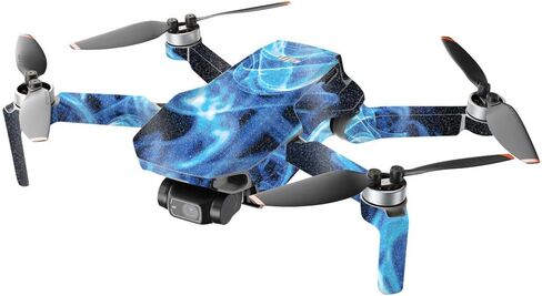 MightySkins Glossy Glitter Compatible with DJI Mini 2 Portable Drone - Antique Purple | Protective, Durable High-Gloss Glitter Finish | Easy to Apply and Change Styles | Made in The USA in Saudi Arabia