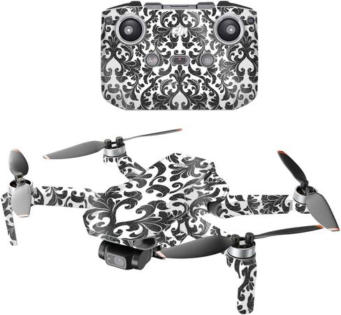 MightySkins Glossy Glitter Compatible with DJI Mini 2 Portable Drone - Antique Purple | Protective, Durable High-Gloss Glitter Finish | Easy to Apply and Change Styles | Made in The USA in Saudi Arabia