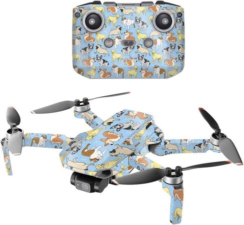MightySkins Glossy Glitter Compatible with DJI Mini 2 Portable Drone - Antique Purple | Protective, Durable High-Gloss Glitter Finish | Easy to Apply and Change Styles | Made in The USA in Saudi Arabia