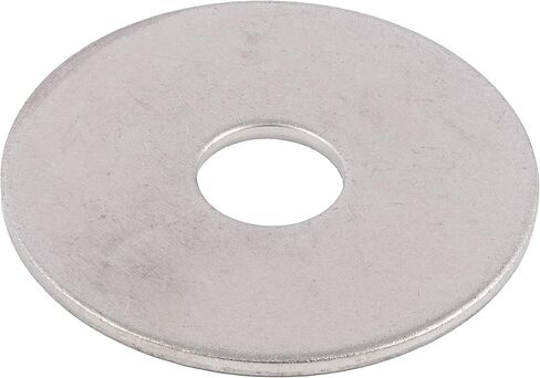 1/4 X 1-1/2" Fender Washers (100 Pack) Zinc by Makers Bolt in Saudi Arabia
