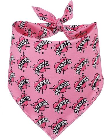 Mothers Day Dog Bandana for Small Medium Large Dogs, for Dog Owner in Saudi Arabia