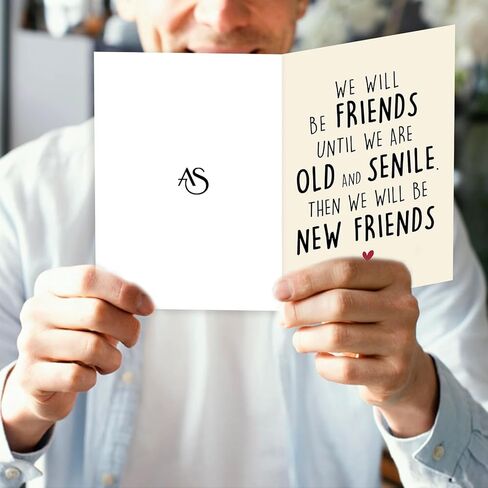 بطاقة عيد ميلاد أفضل صديق سعيد للنساء، بطاقة الصداقة، هدايا عيد ميلاد BFF لـ Bestie in Kuwait