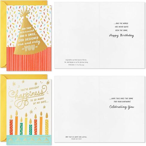 Dayspring Assorted Religious Birthday Cards (Christian Blessings, 12 Cards and Envelopes) in Saudi Arabia
