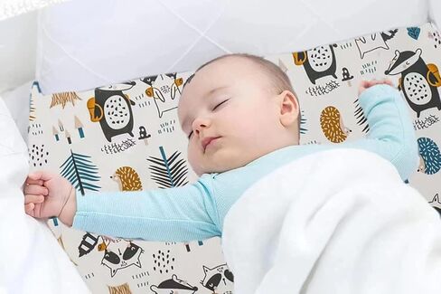 2 Pack Crib Sheets for Boys, Girls - Fitted Crib Sheet, Baby Crib Sheets Neutral, Crib Mattress Cover 52"x28"- Organic Cotton Toddler Bed Sheet Fitted for Standard Crib Mattress (Animal) in Saudi Arabia