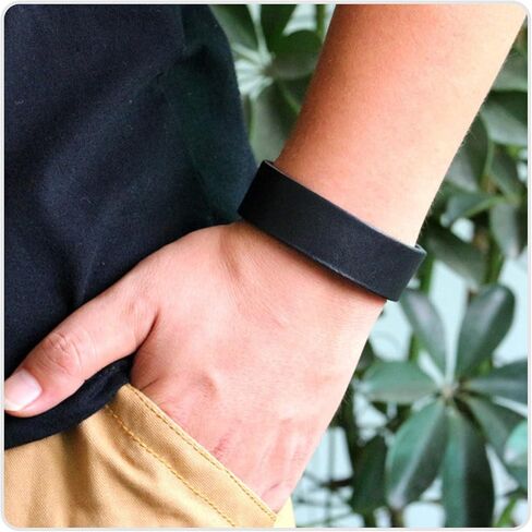 Hip Hop Jewelry Snap Wristband Leather Cuff Bracelet in Saudi Arabia