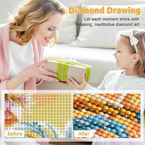 EOBROMD Bird Diamond Art Painting Kits, Full Drill Diamond Dots Paintings for Adults Beginners DIY Paint Picture with Diamonds Pictures Gem Art for Home Wall Art Decor 12x16inch in Saudi Arabia