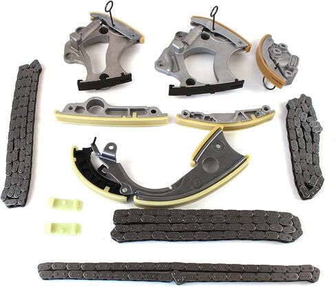 PANGOLIN 12 قطعة مجموعة سلسلة التوقيت 3.0T لسيارة VW Touareg S4 A7 A8 Q5 Q7 CJTC CJTB CNAA CJWB أجزاء محرك ما بعد البيع، استبدال OE 06E109507C 06E109217AB 06E109217AD 079 109 470 in Kuwait