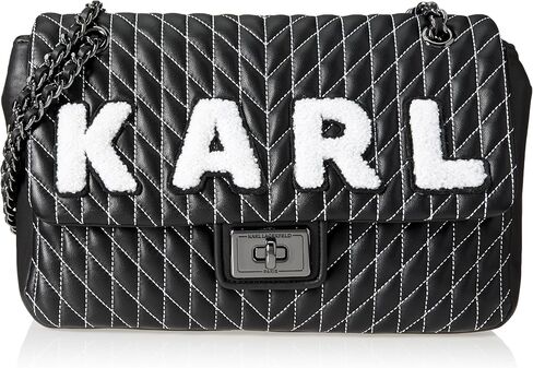 Karl Lagerfeld Paris Agyness Shoulder, Black Patch in Saudi Arabia