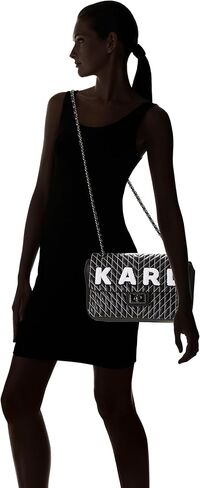 Karl Lagerfeld Paris Agyness Shoulder, Black Patch in Saudi Arabia