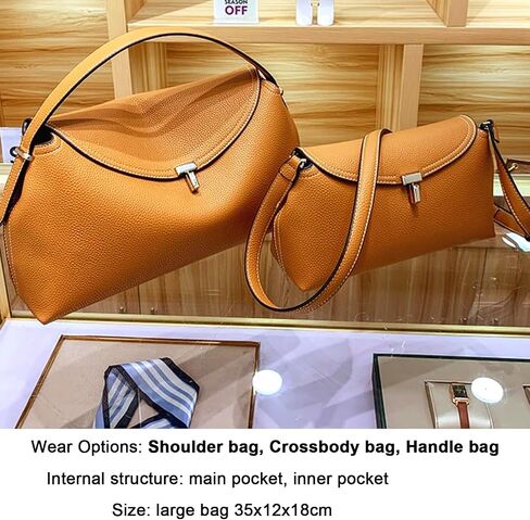 Women Handbag Luxury Crossbody Leather Soft Bucket Bag for Women Large Capacity Waterproof Shoulder Bag in Saudi Arabia