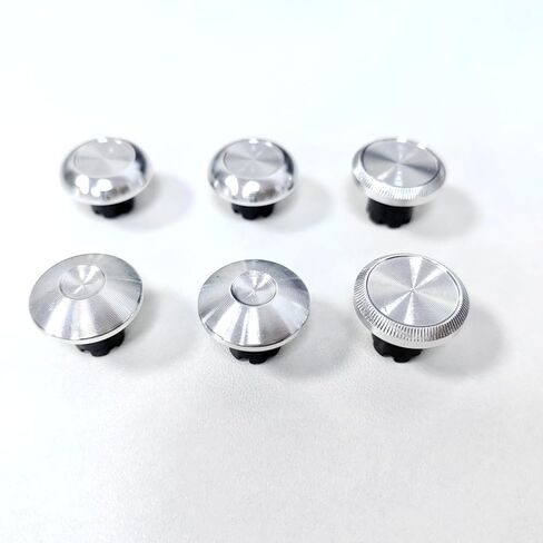 Hzxkqmil Metal Thumbsticks for PS5 Edge Controller, Replacement Custom Joystick Analog Stick Thumb Grips Accessories for PS5 Edge Controller (Black) in Kuwait