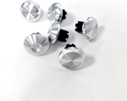 Hzxkqmil Metal Thumbsticks for PS5 Edge Controller, Replacement Custom Joystick Analog Stick Thumb Grips Accessories for PS5 Edge Controller (Black) in Kuwait