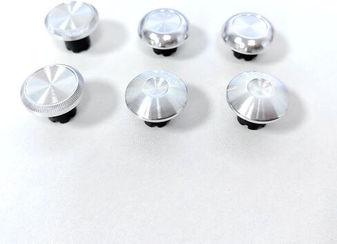 Hzxkqmil Metal Thumbsticks for PS5 Edge Controller, Replacement Custom Joystick Analog Stick Thumb Grips Accessories for PS5 Edge Controller (Black) in Kuwait