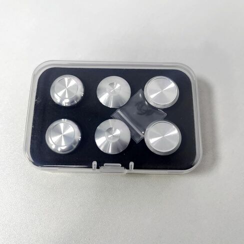 Hzxkqmil Metal Thumbsticks for PS5 Edge Controller, Replacement Custom Joystick Analog Stick Thumb Grips Accessories for PS5 Edge Controller (Black) in Kuwait