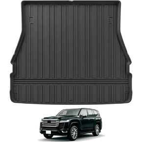 Cargo Liner Fit for Toyota Land Cruiser J300 7seat LC300 2021-2023 Cargo Mat Accessories TPE All-Weather Heavy Duty Waterproof Interior