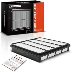 A-Premium Engine Air Filter Compatible with Lexus LX570 & Toyota Land Cruiser, Sequoia, Tundra, 2008-2021, Replace# 17801-38030