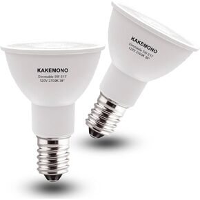 Dimmable E17 LED Bulb, 4W Microwave Oven Bulb 40W Halogen Bulb Replacement for Microwave, Over Stove Appliance Range Hood Lighting, Warm White 2700K,3Pack