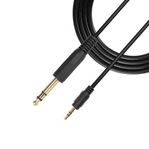 PNGKNYOCN 3.5mm to 6.35mm Stereo Audio Cable,3.5mm 1/8" Male TRS to 6.35mm 1/4" Male TRS Stereo Audio Cable for Guitar,Amplifier,Laptop (1.5M/4.9FT)