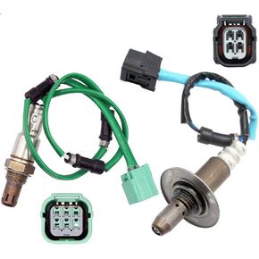 NEW 2Pcs for 2007-2009 Honda CRV 2.4L l4 Upstream & Downstream Oxygen O2 Sensor 234-9062 234-4359 36531-RZA-013 36532-RZA-004