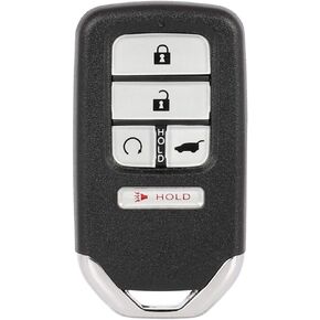 OCPTY 2 PCS Uncut Keyless Entry Remote Control Key Fob for 2016-2020 for Honda for Civic for Honda for CR-V for Honda for Pilot KR5V2X V44 433.92 7812D-V2X A2C98317400 5 Buttons