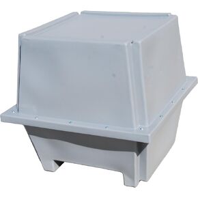 Scribner Plastics 5106 Universal Engine Shipping Container, Grey