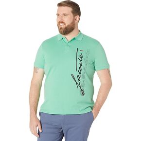 Lacoste Mens Regular Fit Signature Cotton Piqu預olo